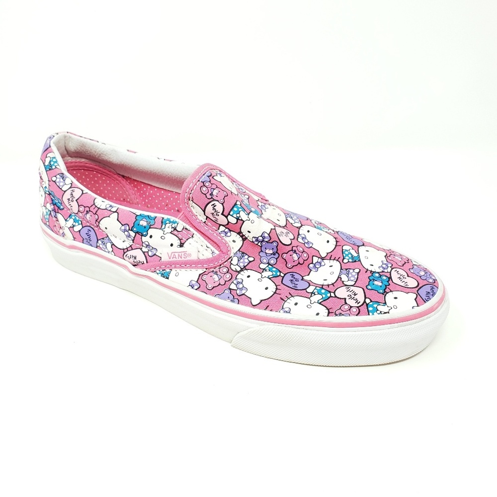 Women's Van's Hello Kitty Slip On Pink